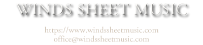 耳コピ楽譜製作 (採譜・編曲・MIDI) WINDS SHEET MUSIC